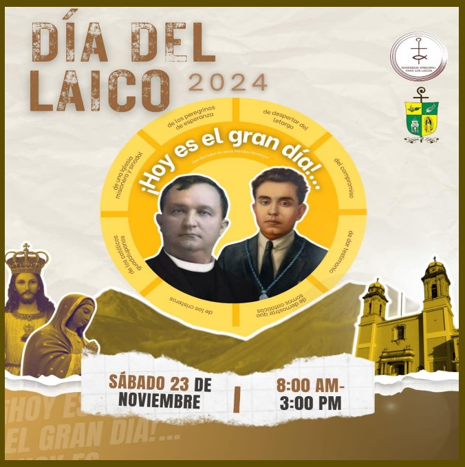 Poster Dia del Laico Colima - 2024